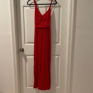 Red Comfy Maxi